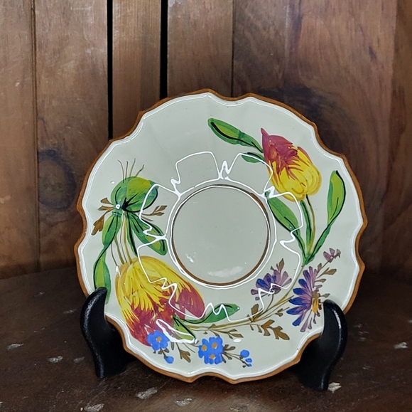 Italian Pottery saucer - Picture 2 of 7